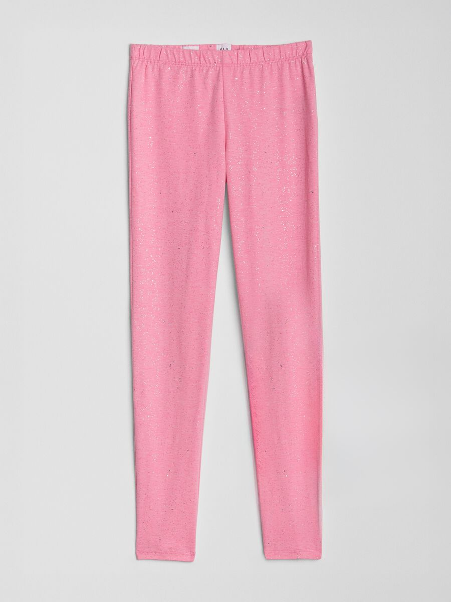 Stretchy pink leggings_0