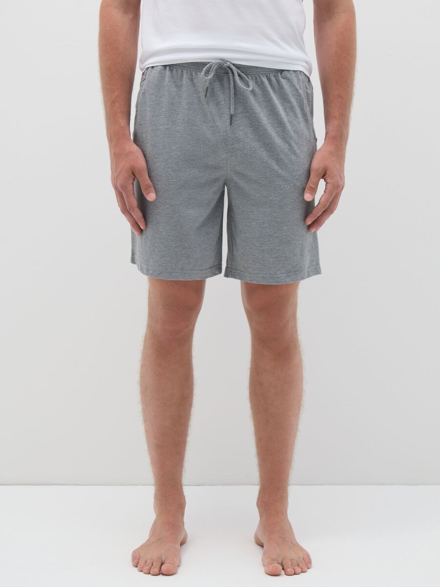 Grey pure cotton pyjamas regular fit_1