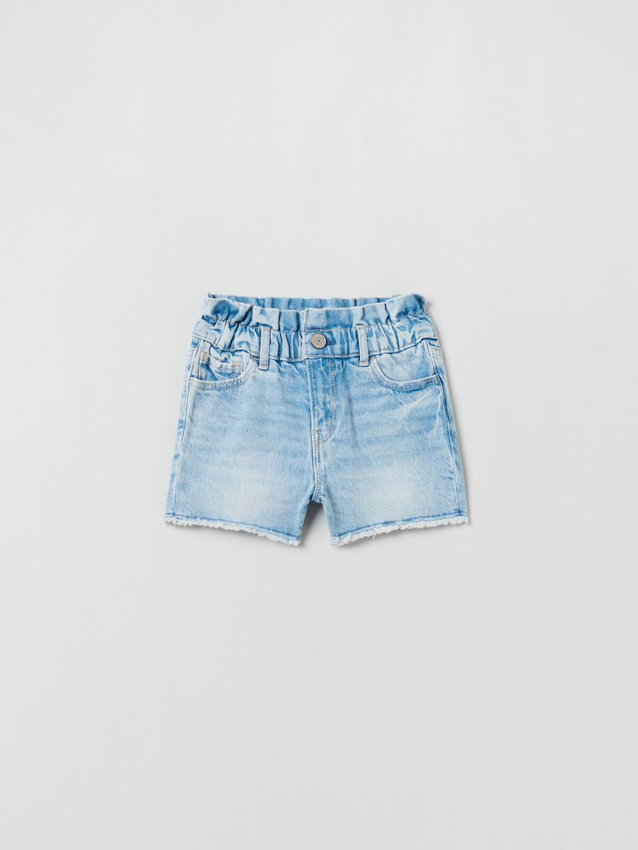 Mum-fit shorts with pockets_0