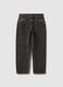 Black Baggy Cotton Jeans_4