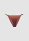 Brown stretch bikini bottoms with ombr&eacute; effect_4