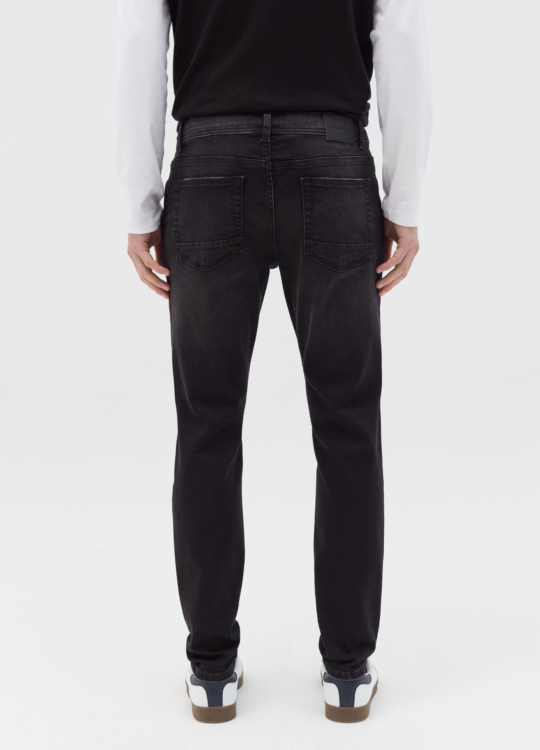 Jeans skinny fit in cotone stretch