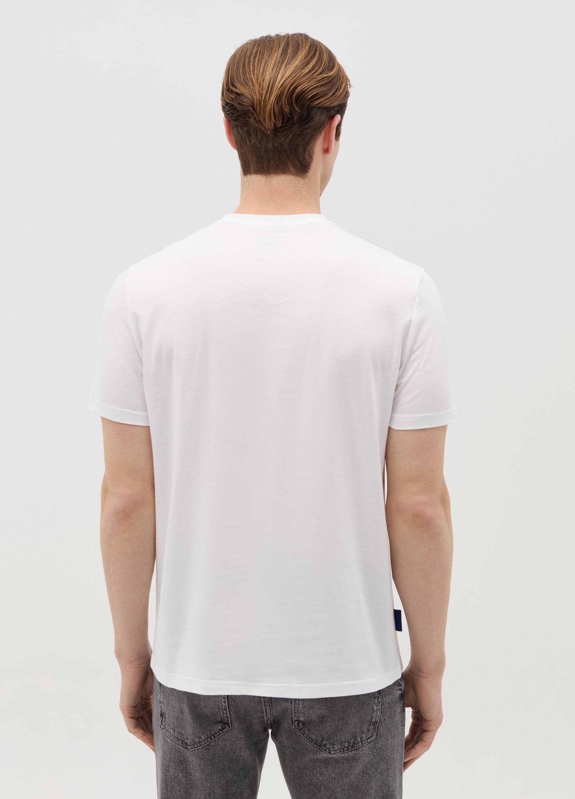 Cotton T-shirt with "Venezia" print