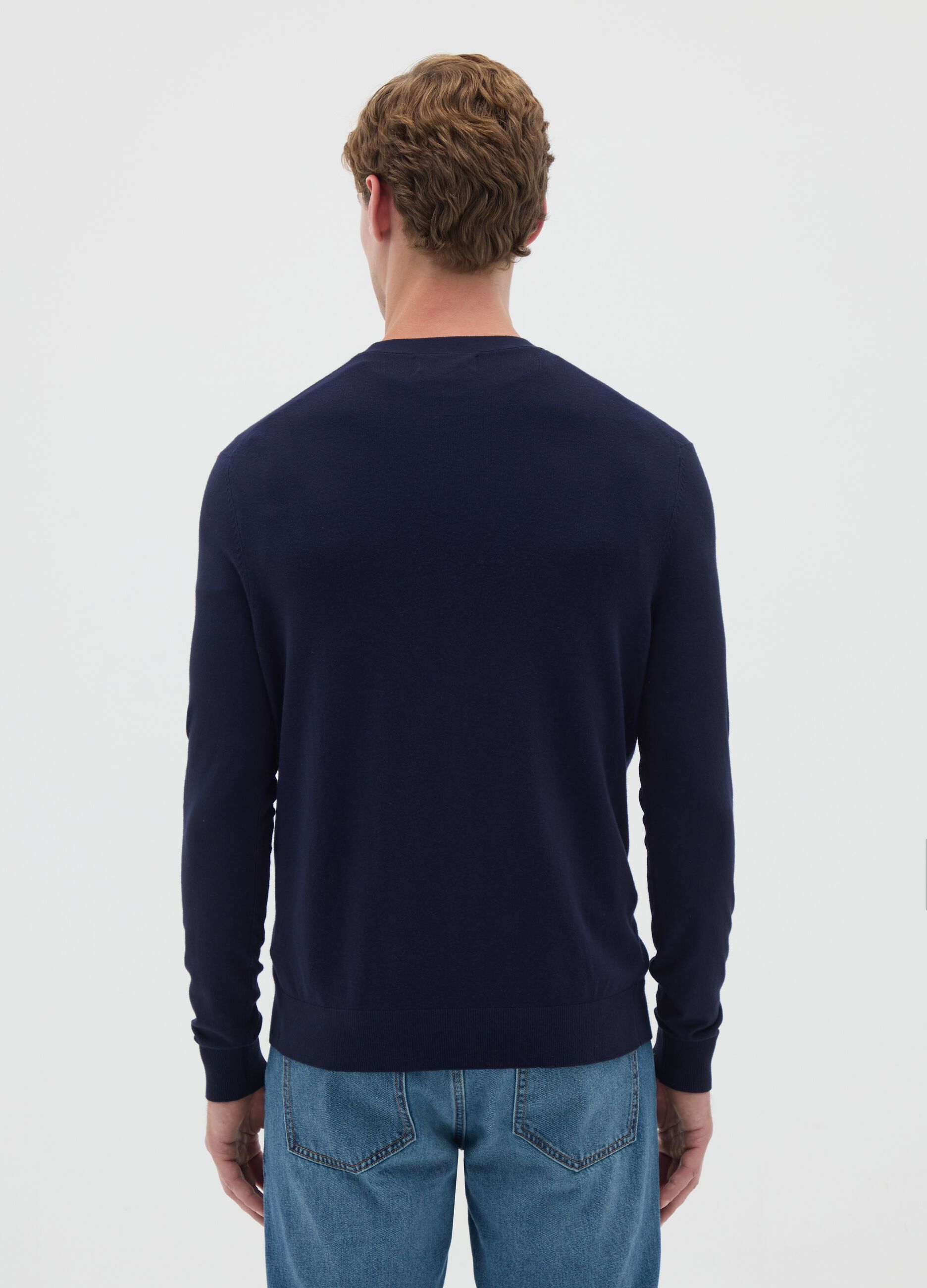 Light Cotton Blue Cardigan