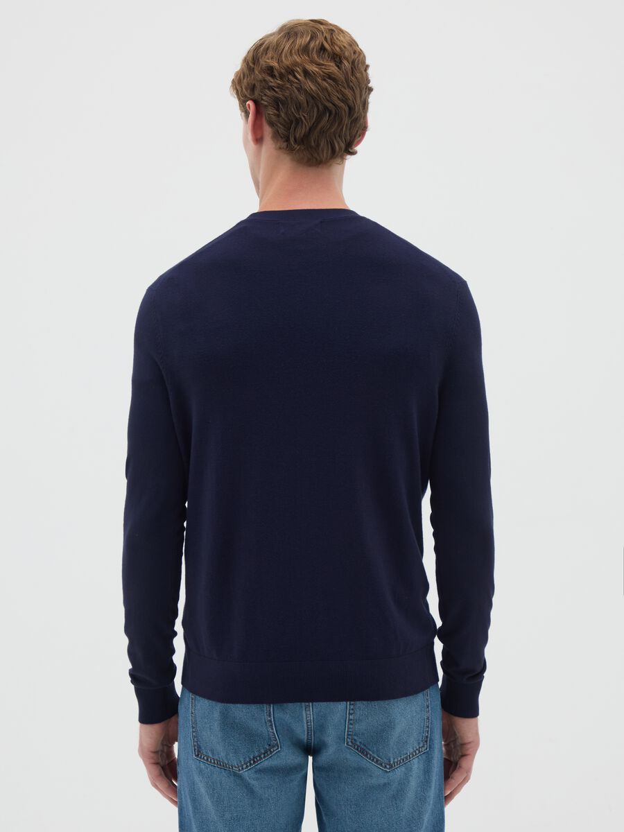 Light Cotton Blue Cardigan_2