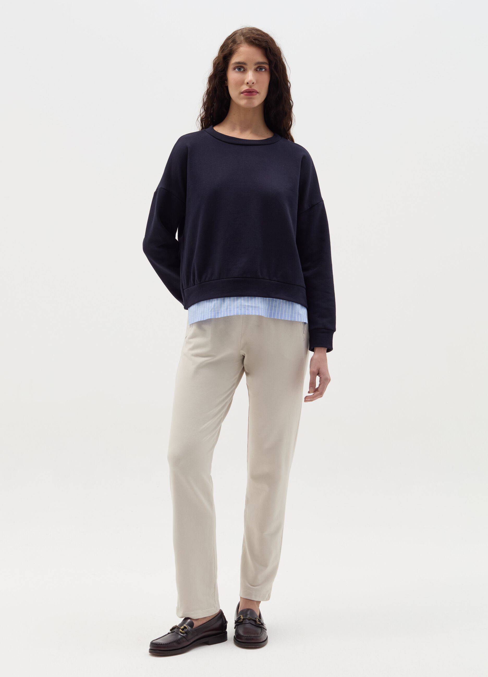 Jogger trousers with zip pockets