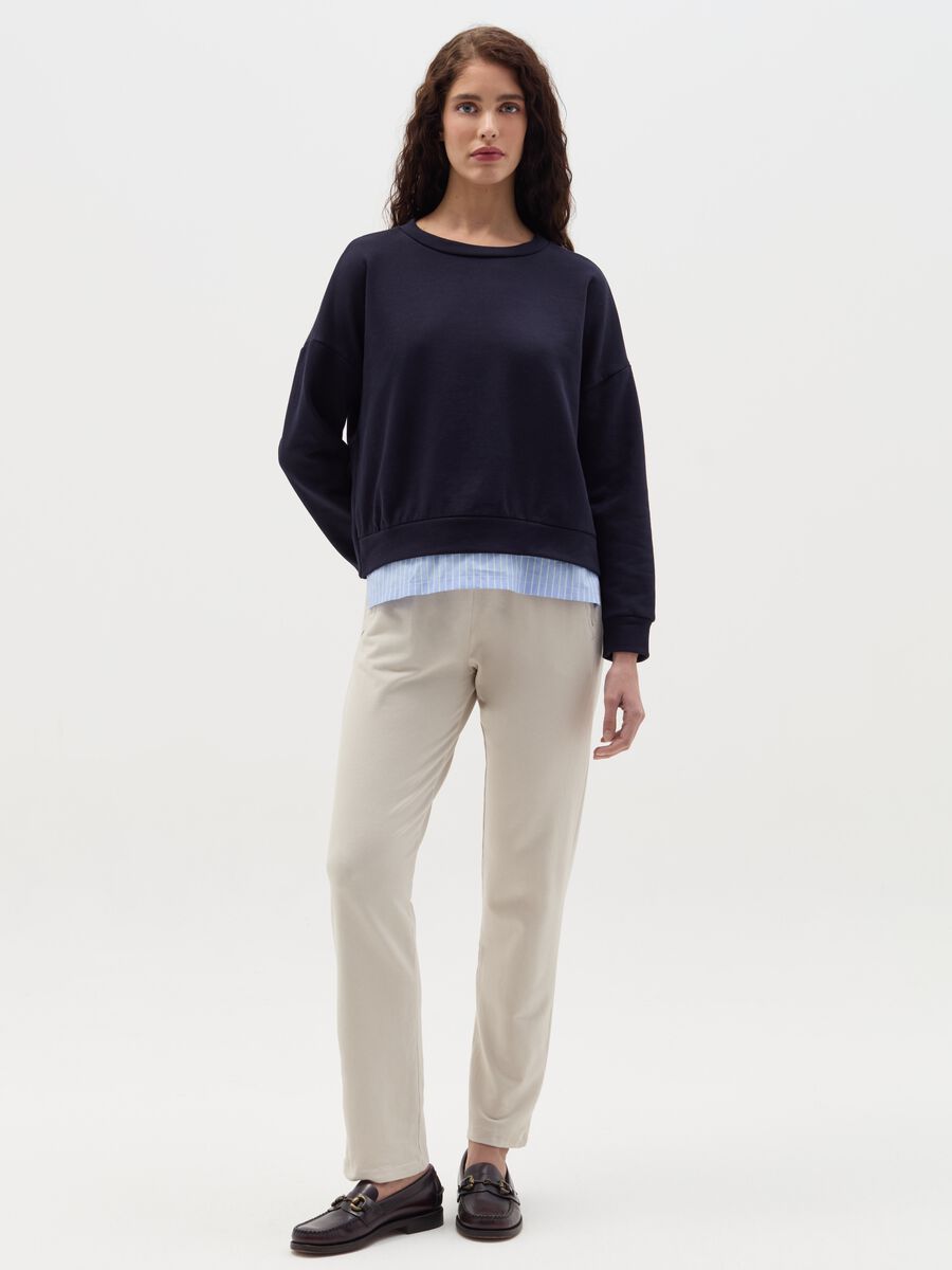Jogger trousers with zip pockets_0