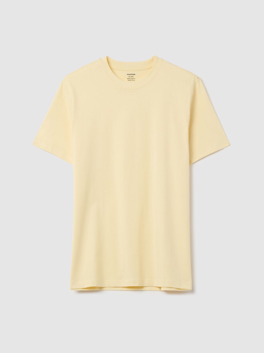 Organic cotton T-shirt with round neck_4