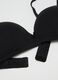 Women's black stretch cotton bra_5