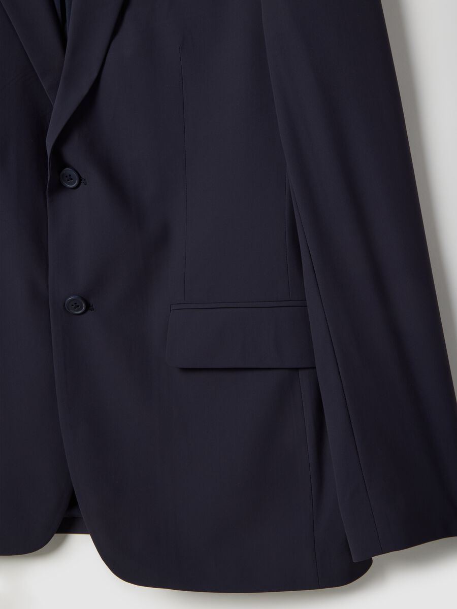 Blazer blu slim fit_1