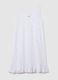 Long dress in pure white cotton_4