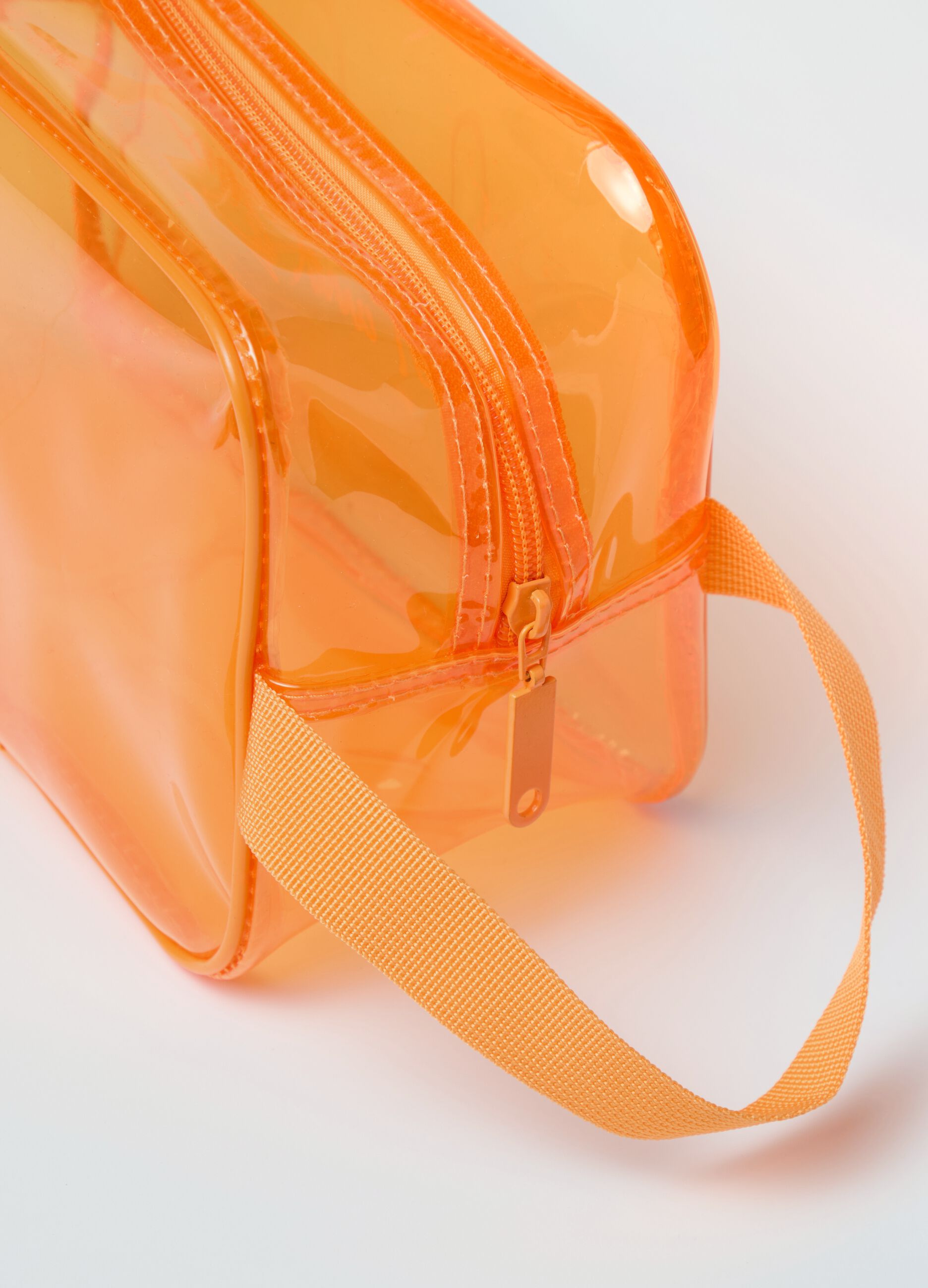 Transparent Orange Beauty Case Maui