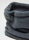 Grey fleece neck warmer_2