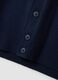 Blue viscose-blend waistcoat with deep V-neck, regular fit_2