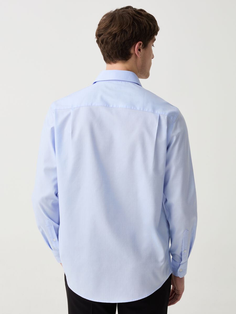 Regular-fit shirt in no-iron cotton_2