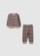 Brown striped pyjamas_0