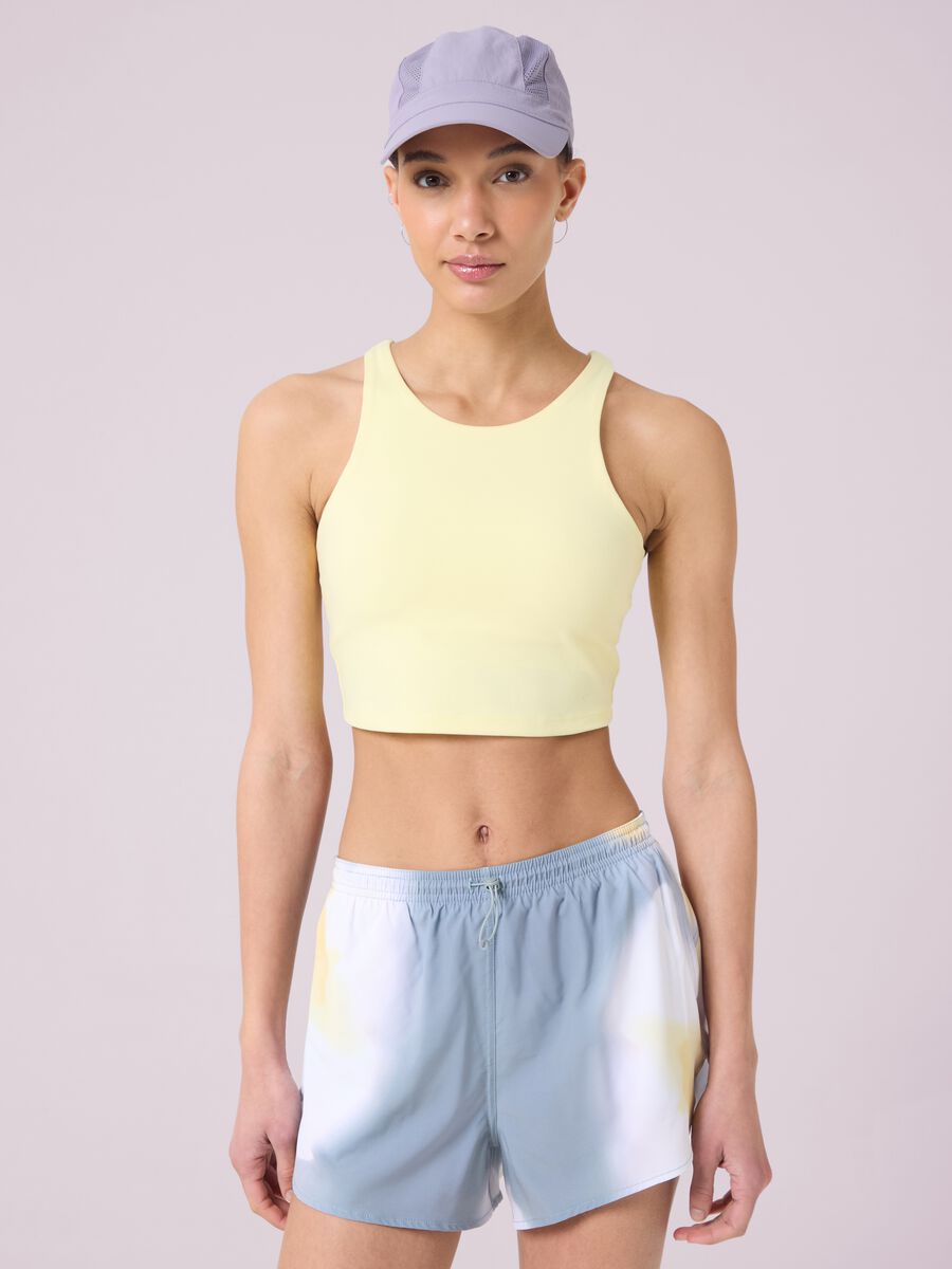 Top sports bra in technical fabric ALTAVIA STUDIO_1