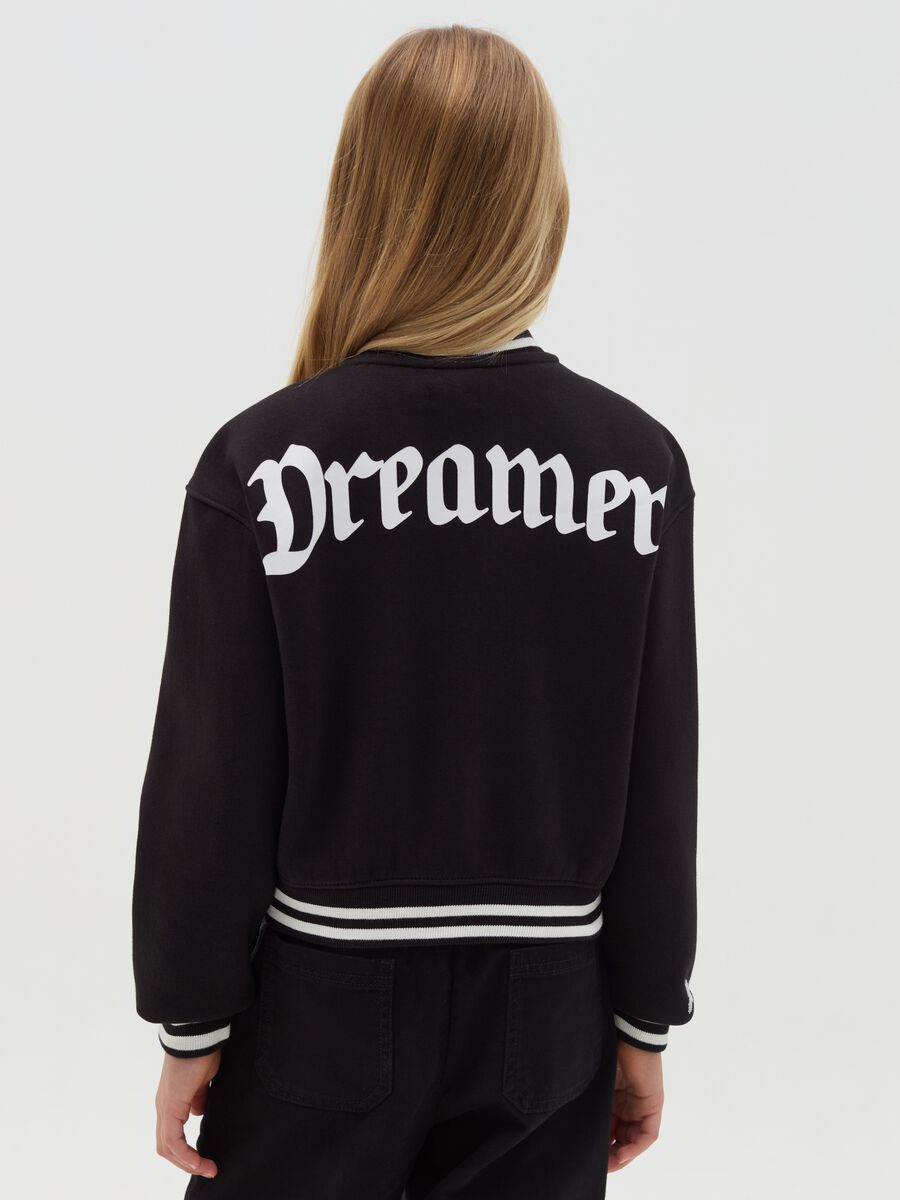 Varsity jacket with striped edging_2