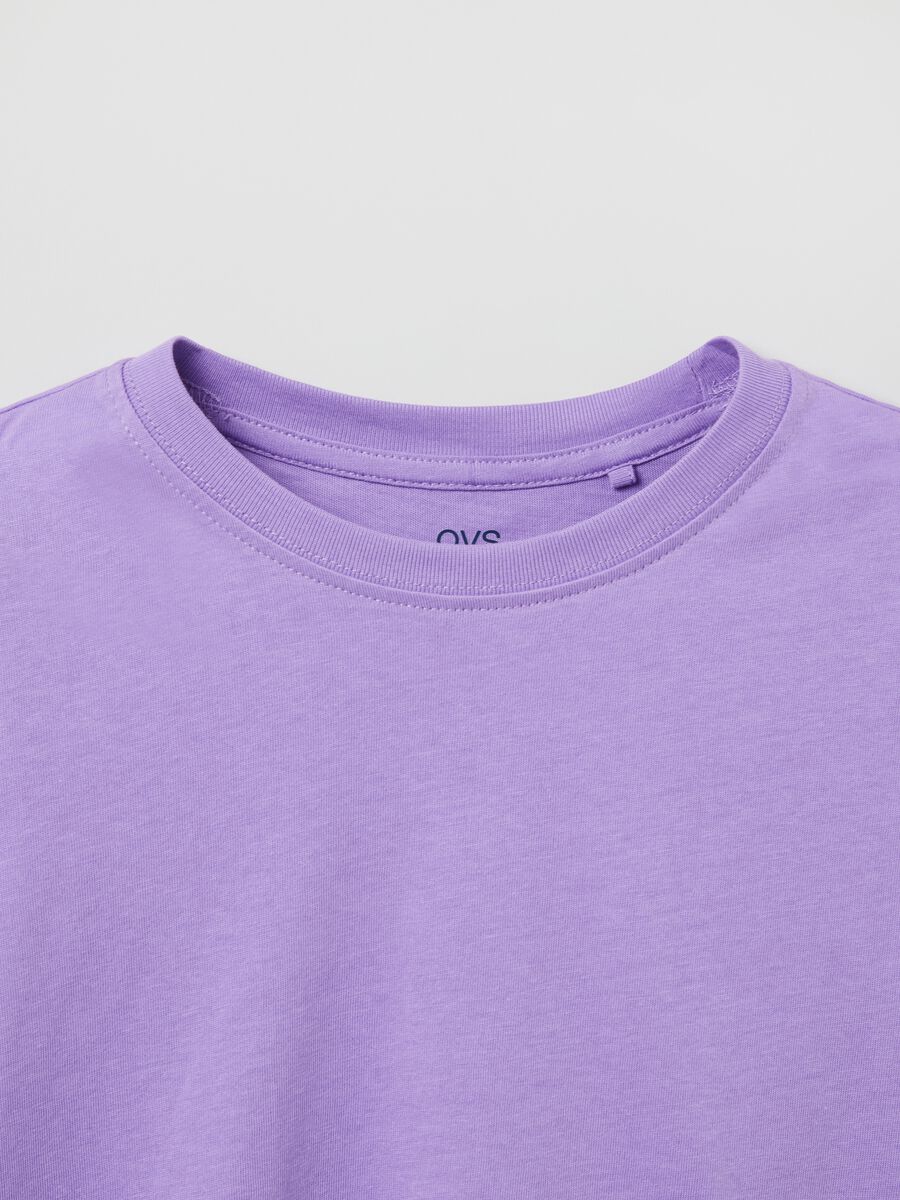 T-shirt in cotone a maniche lunghe_2