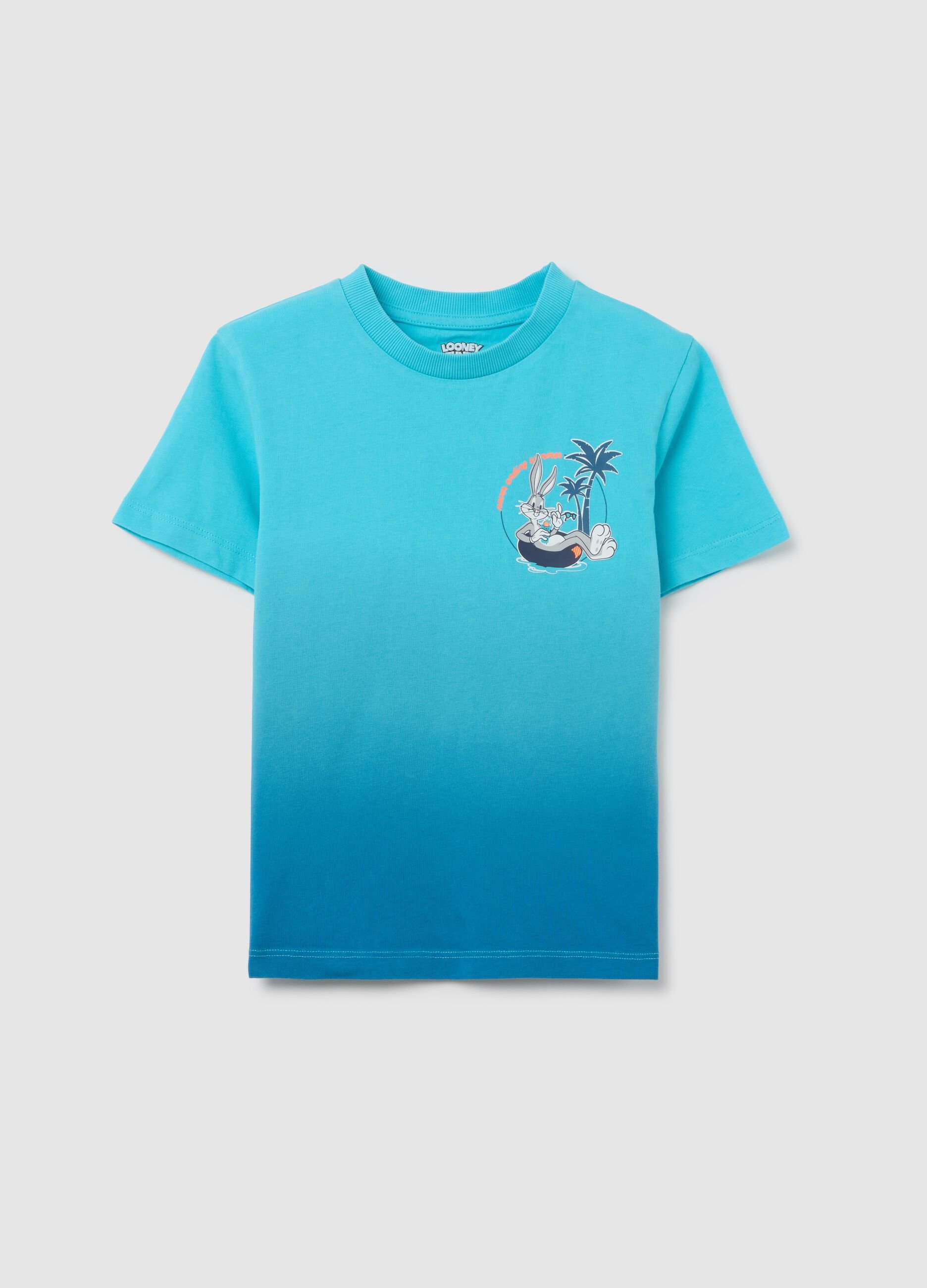 Children's T-shirt in pure cotton, multicolour regular fit with Looney Tunes