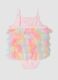 Costume intero rosa con volant in tulle per neonata_1