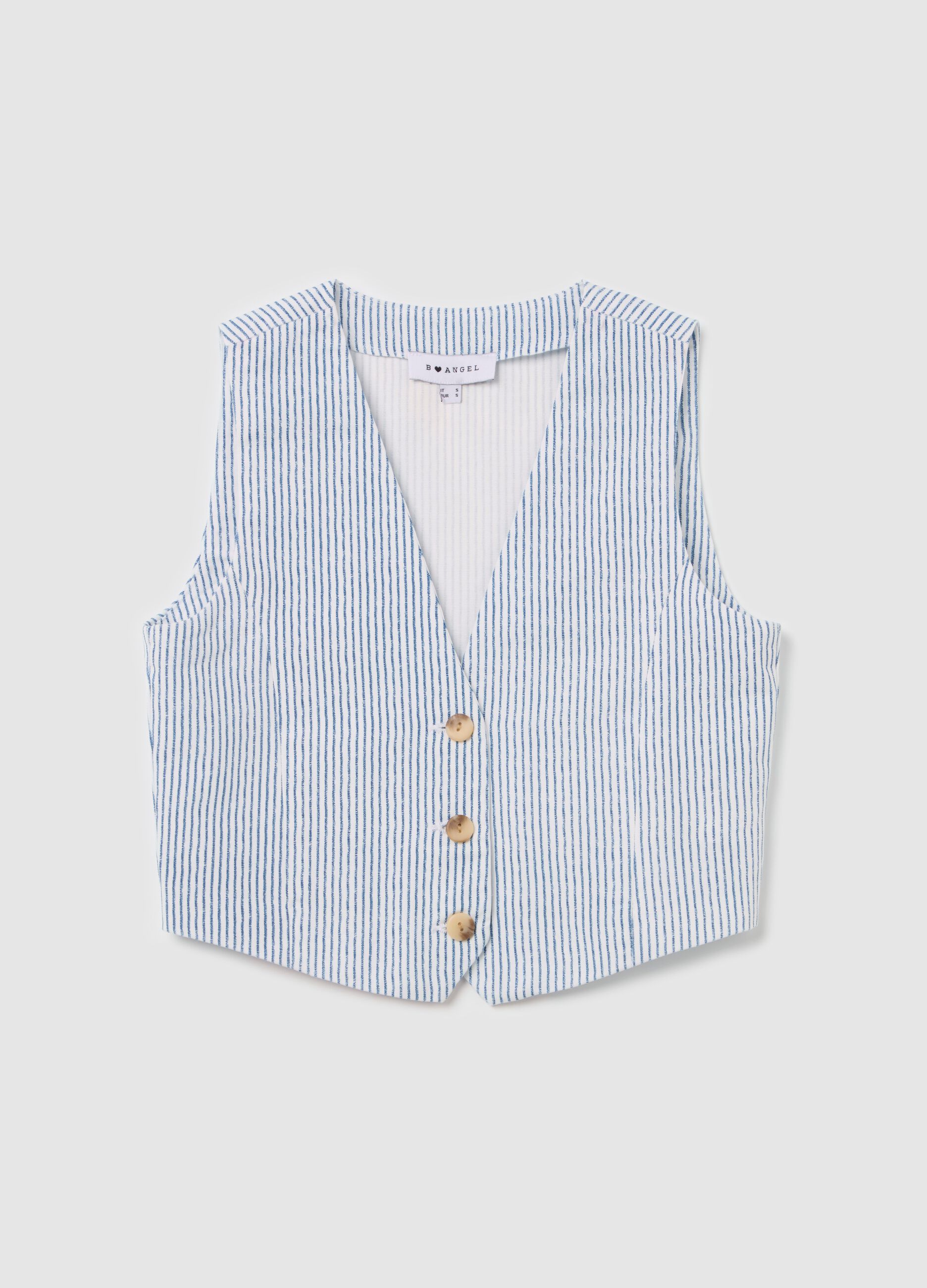 Gilet a righe