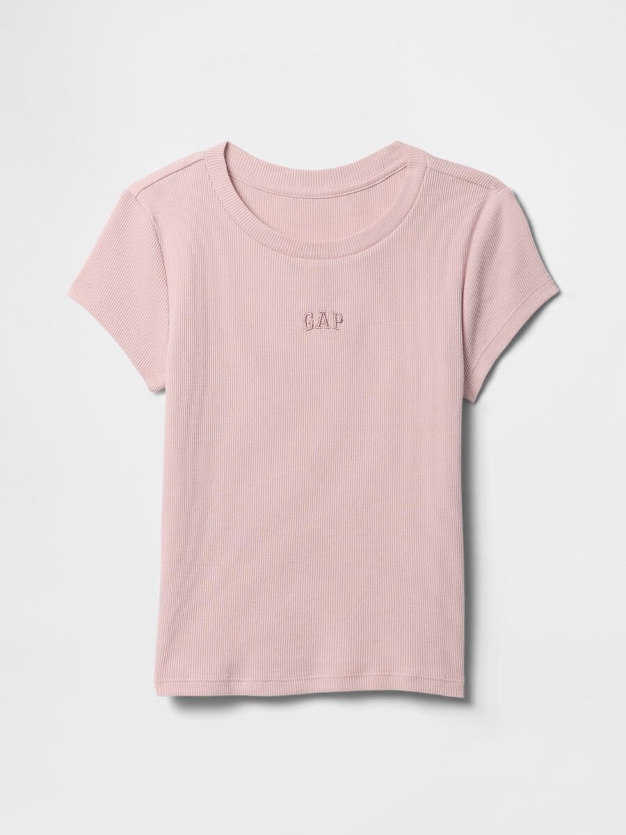 GAP Kids Pure Cotton Pink Crew Neck T-shirt_3