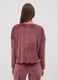 Pink stretch pyjama sweatshirt with star print_3
