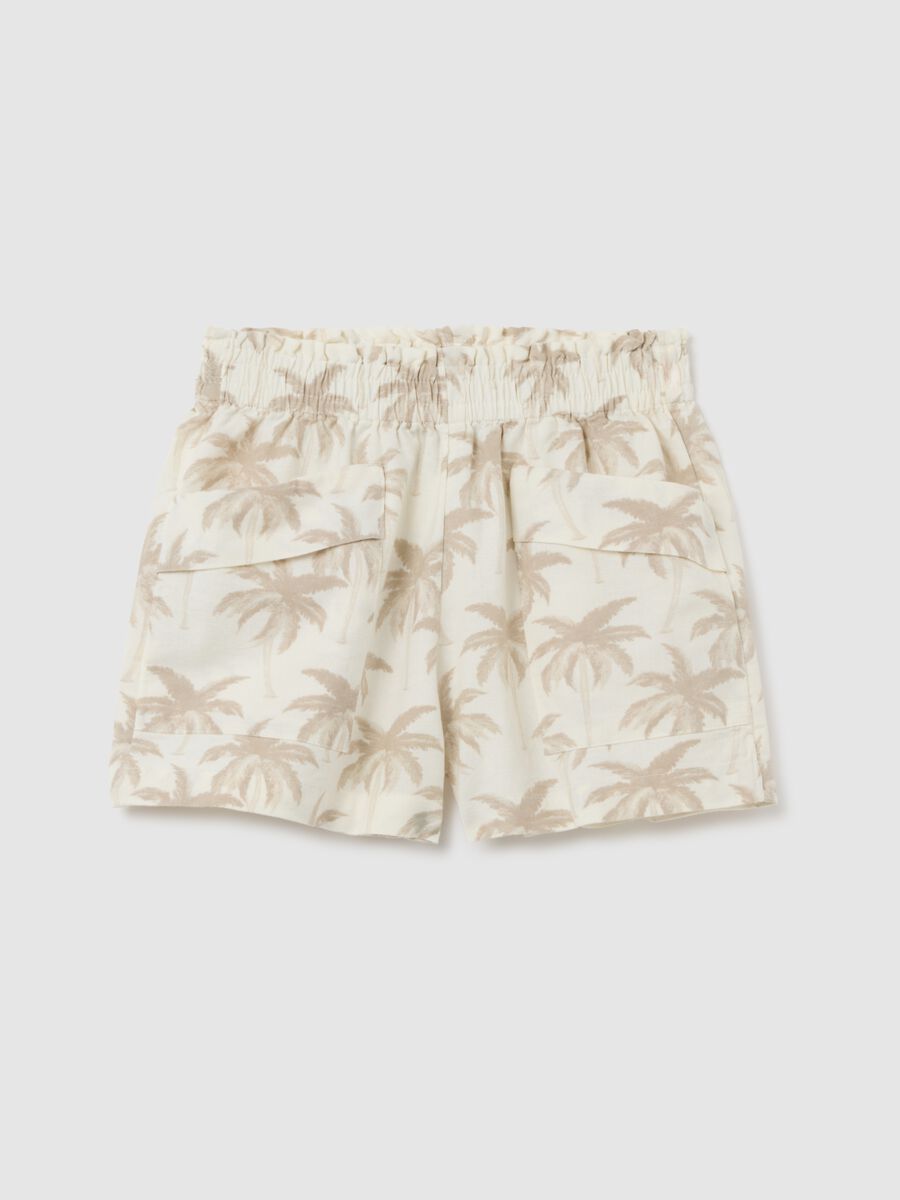 Girls' Multicolour Cotton Shorts Regular Fit_0
