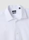 White slim-fit easy-iron shirt with classic collar_6