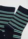 Boy's twin pack socks in multicolour stretchy cotton blend_2
