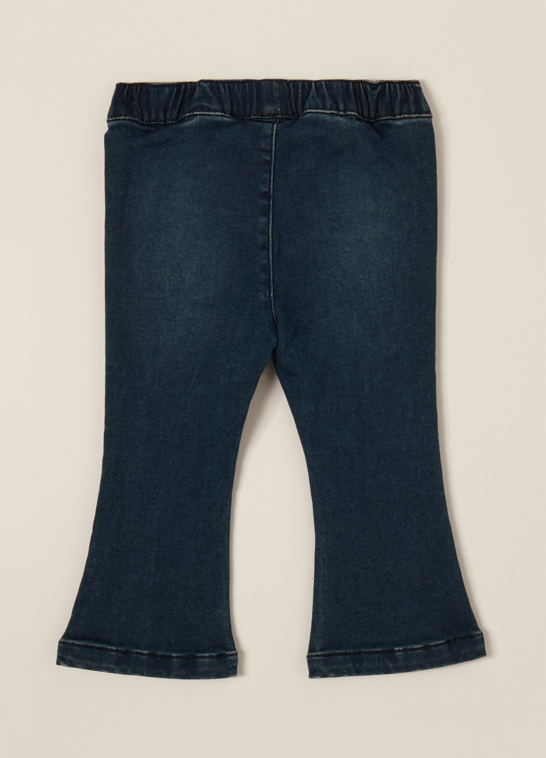 Pantaloni in denim elastizzati per bambina