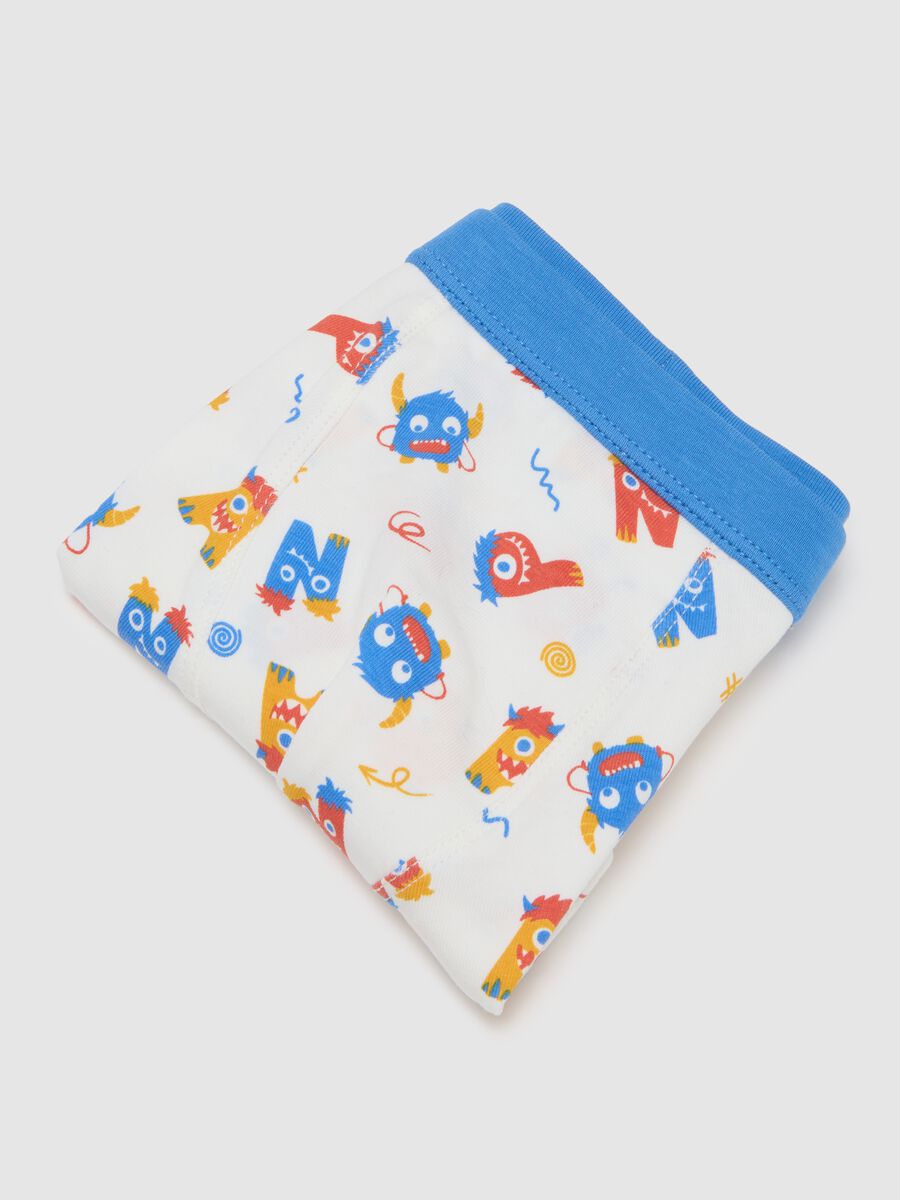 Children's multicolour cotton regular fit boxers_3