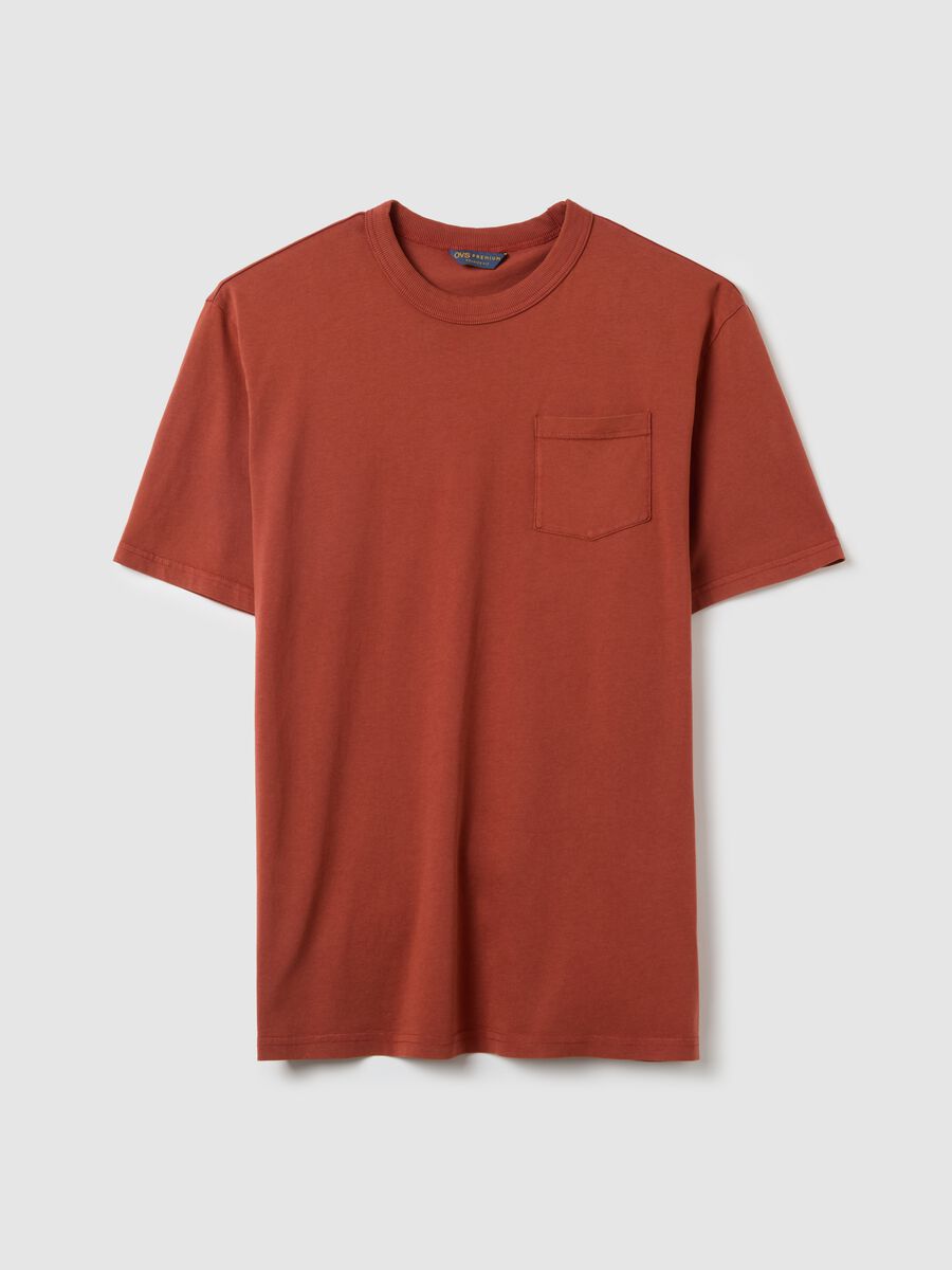 Relaxed-fit T-shirt in cotton with pocket_4