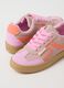 Girls' Multicolour Lace-Up Sneakers_2