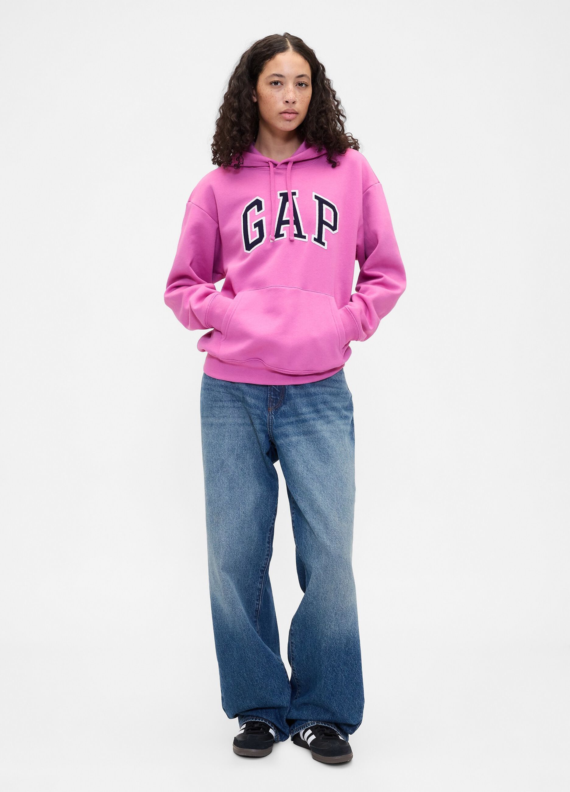 Pink Hooded Sweatshirt