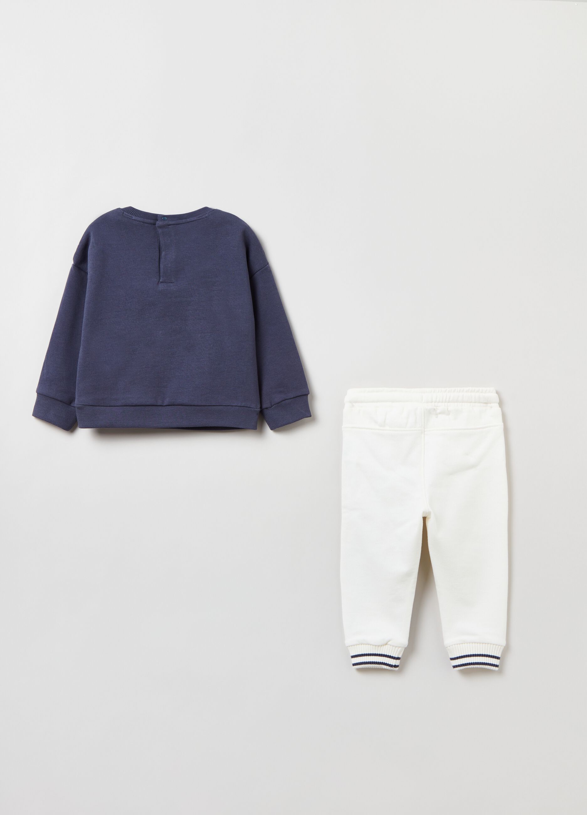 Jogging set in felpa con stampa Topolino_1