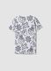 White pure cotton short-sleeve T-shirt_4