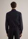 Camicia in cotone elasticizzato nera slim fit_2