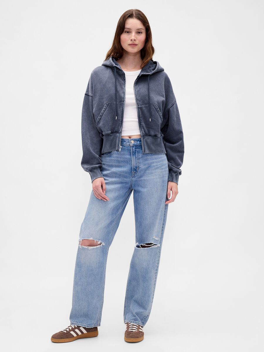 Grey hoodie with zip_2