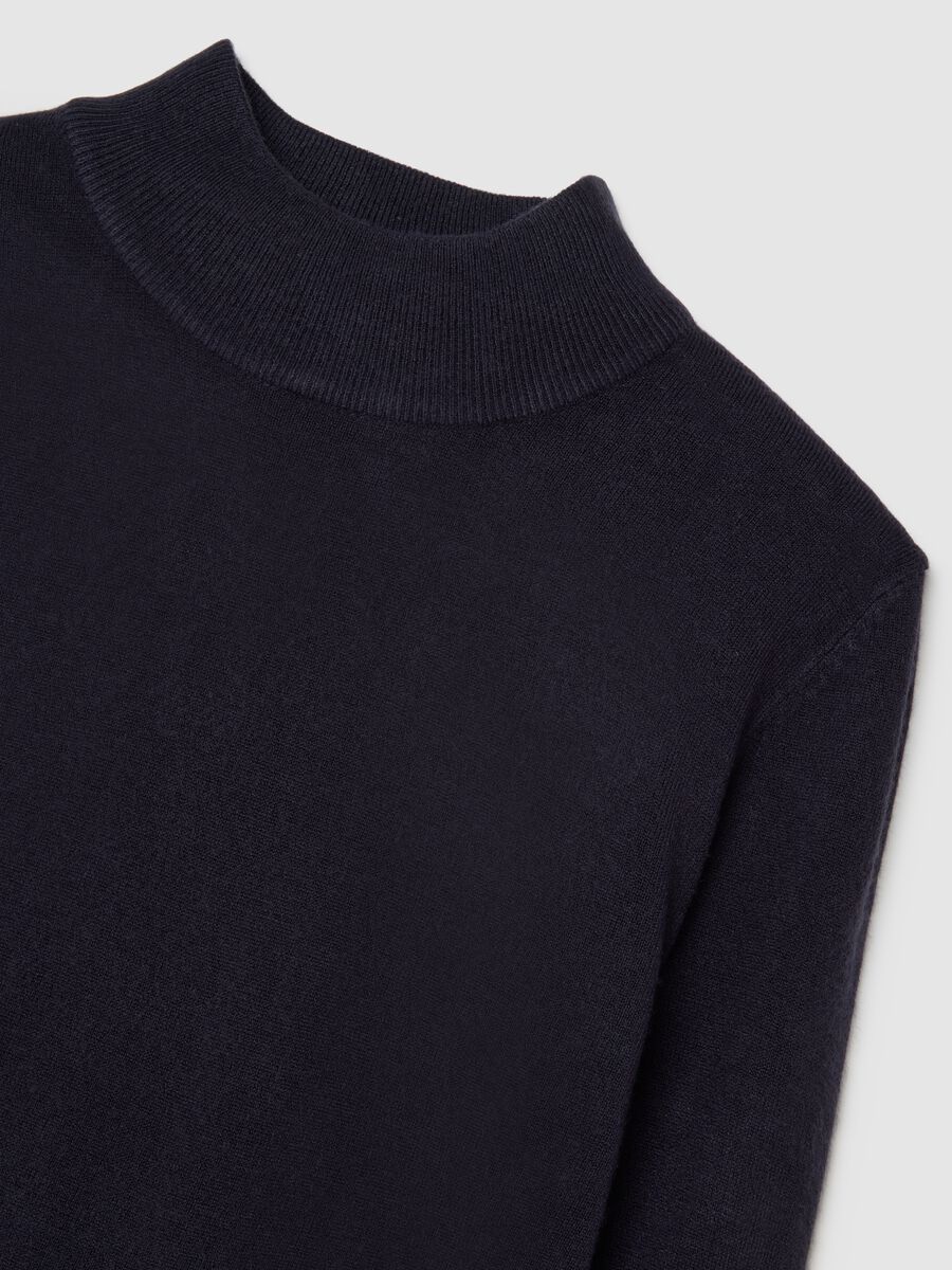 Regular fit blue jumper_5