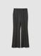Pantaloni grigi in viscosa elasticizzata straight fit_4