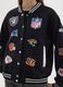 NFL Black Bomber Jacket_3