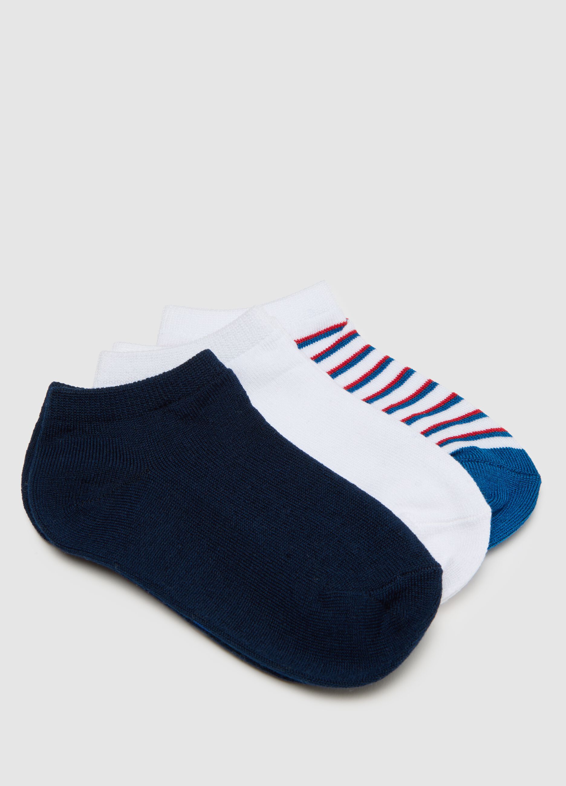 Multicoloured elastic cotton children's socks
