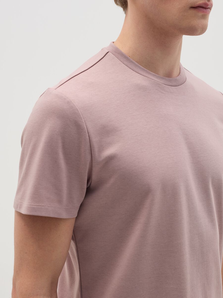 T-shirt with technical fabric_3