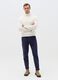 Trousers with five pockets in corduroy_0