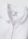 Girls' White Regular Fit Pure Cotton Polo_3