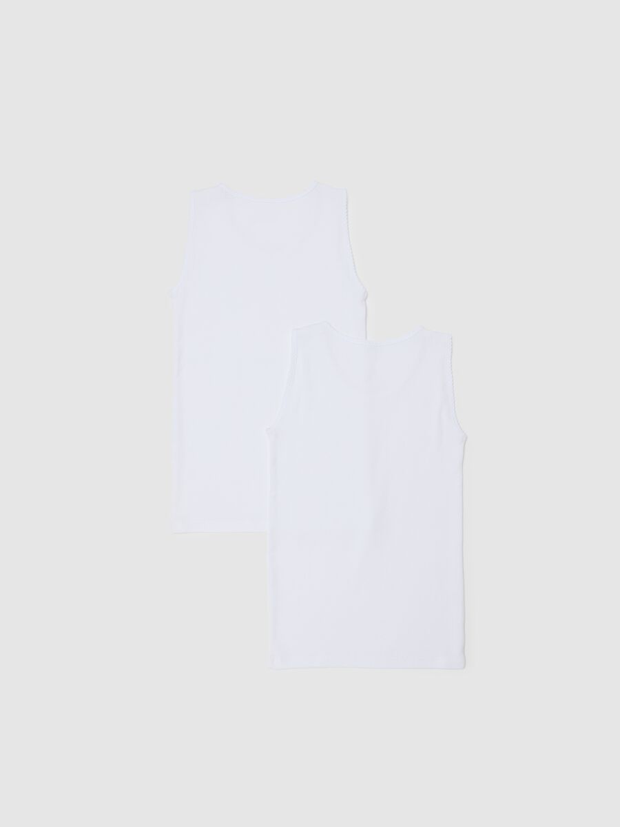 White Cotton Vest_1
