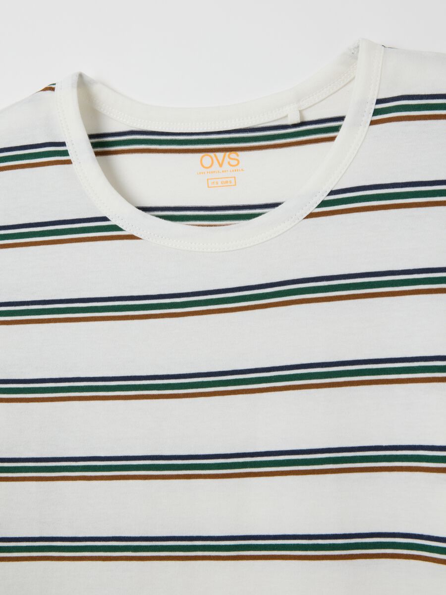 Women's multicolour pure cotton t-shirt_5