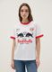 Regular fit multicolour stretch cotton T-shirt with Red Bulls print_0